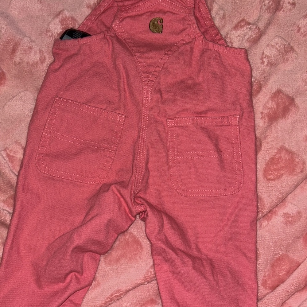Carhartt Kids Coral Overalls
